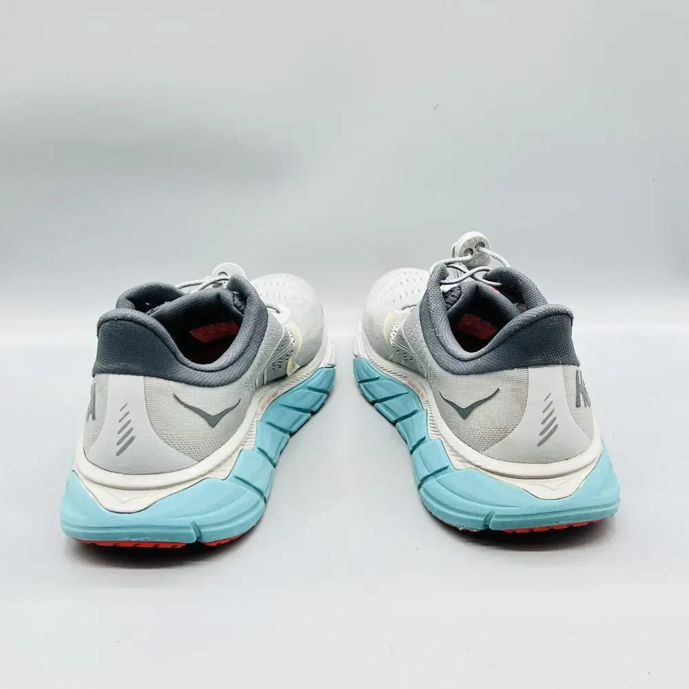 Hoka One One Shoes Mens 11 Gray Mesh Arahi 5 Running Athletic Sneakers Comfort